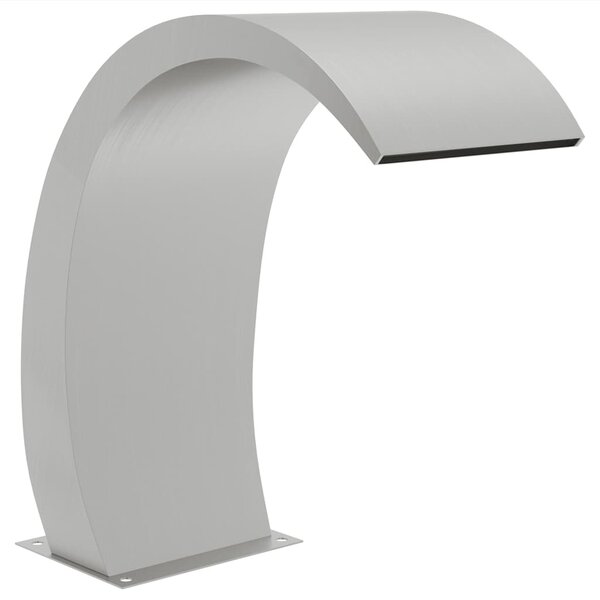 Bazénová fontána s LED 22 x 60 x 70 cm nerezová ocel 304 148881