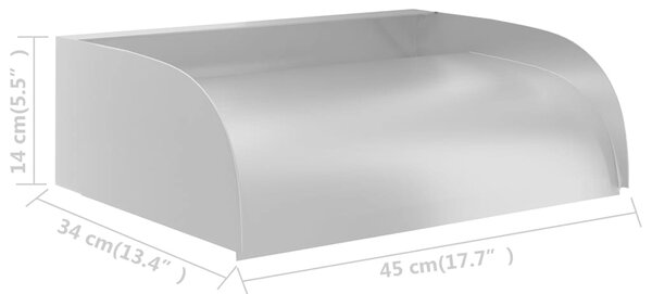 Vodopád 45 x 34 x 14 cm nerezová ocel 304 148877