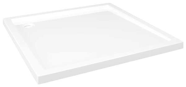 Čtvercová sprchová vanička ABS bílá 80 x 80 cm 148907
