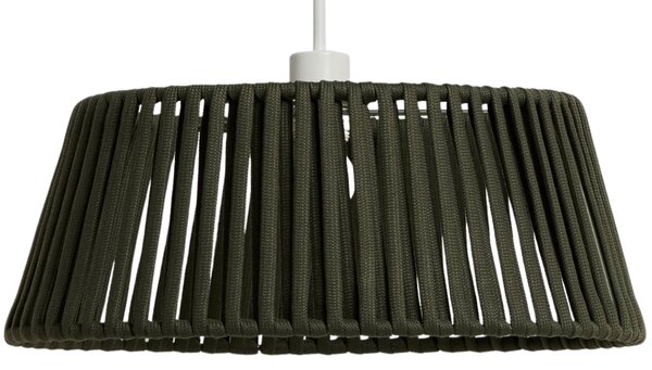 Kave Home Zelené závěsné stínidlo Aldet Ø 46 cm