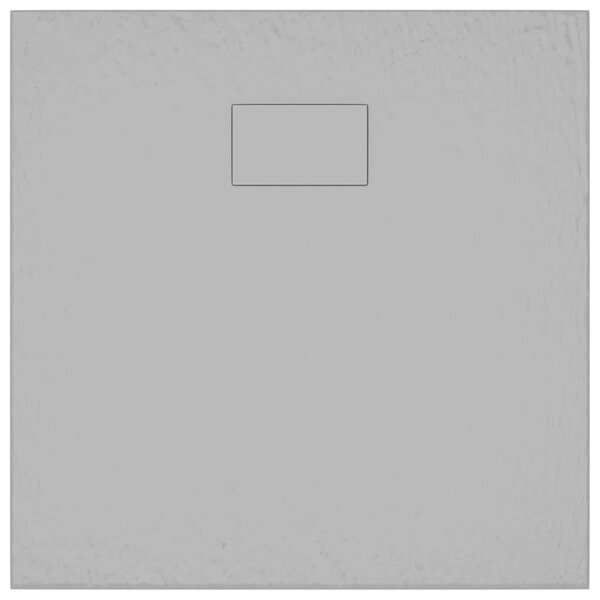 Sprchová vanička SMC šedá 90 x 90 cm 148933