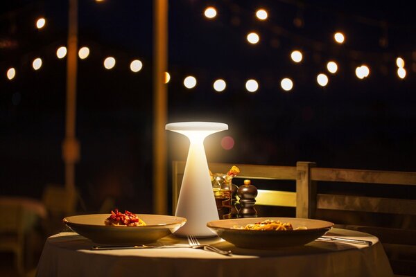 Venkovní stolní lampa SMART+ Bluetooth Twist, RGBW IP44
