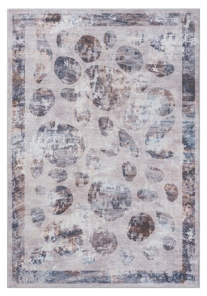 My Flair, Kusový koberec Jess CA30031 creme – na ven i na doma, 160x230, šedá, chodba / předsíň