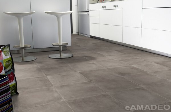 PVC podlaha Essentials 280T gres middle grey