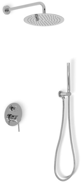 Rea Lungo - Podomítkový sprchový set, chrom, REA-P8007