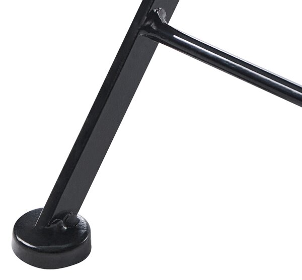Bistro stolek COLLIO 60 cm 60 cm Kov Černá