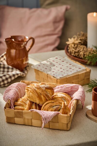 Ib Laursen Úložný košík Chip Wood - Small IBL304