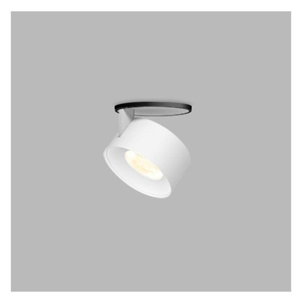 LED2 21507331 KLIP kruhové otočné zápustné bodové svítidlo 77mm 11W / 770lm 3000K černo bílá
