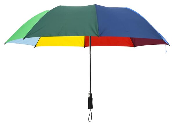 Automatický skládací deštník vícebarevný 124 cm 149143
