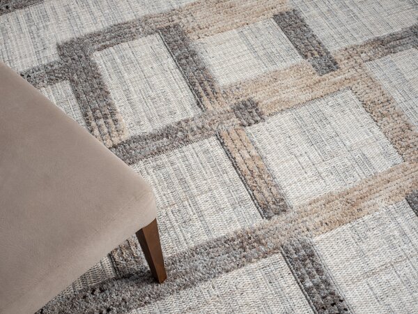 My Flair, Kusový koberec Balania beige, 140x200, béžová, chodba / předsíň