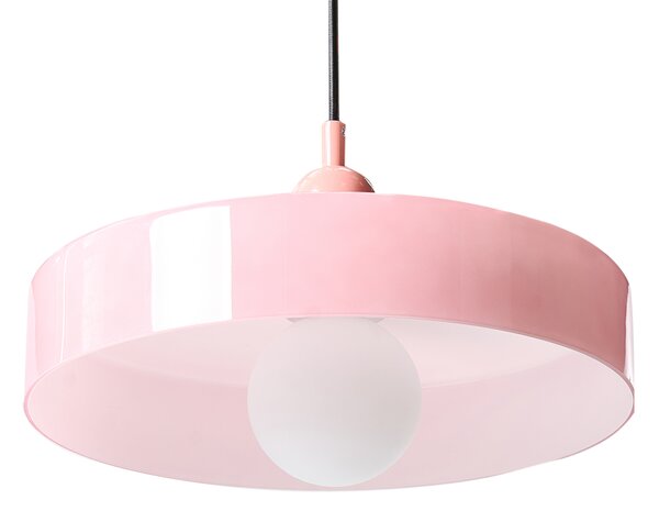 Závěsná lampa PAALA Sklo Růžová
