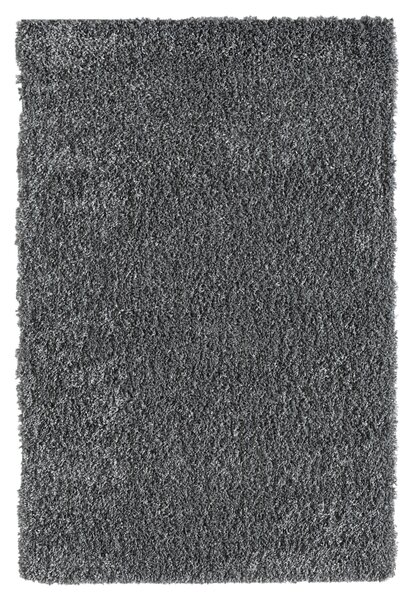 My Flair, Kusový koberec My Shaggy grau, 120x180, šedá, chodba / předsíň