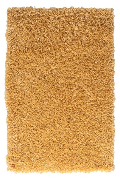 My Flair, Kusový koberec My Shaggy goldgelb, 120x180, žlutá, chodba / předsíň