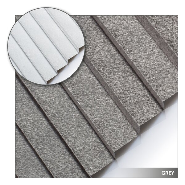 Plisa Zatemňující plisovaná roleta Grey 36 cm x volitelná výška