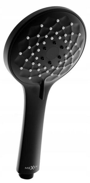 Mexen příslušenství - 1-bodový ruční sprchový set R-74, černá, 785746052-70