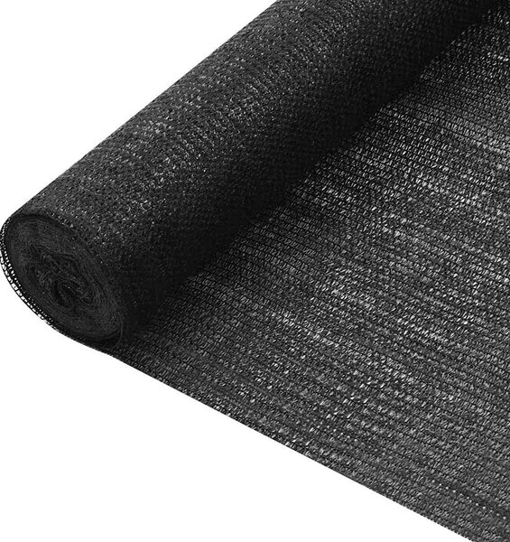 Stínící tkanina černá 1,2 x 10 m HDPE 75 g/m² 149320