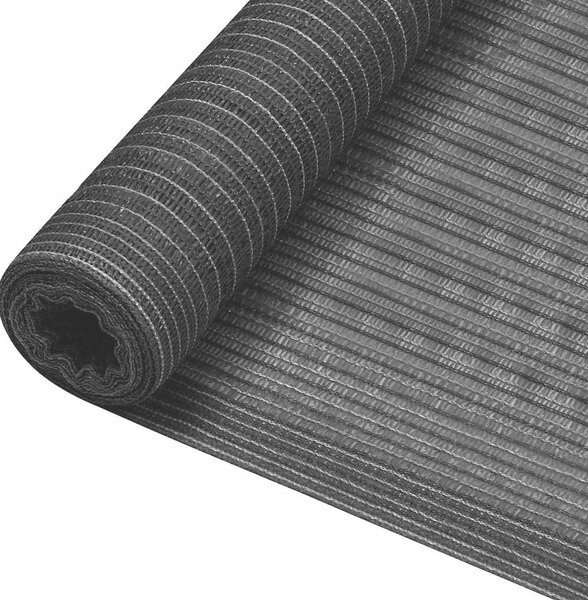 Stínící tkanina antracitová 1 x 50 m HDPE 75 g/m² 149265