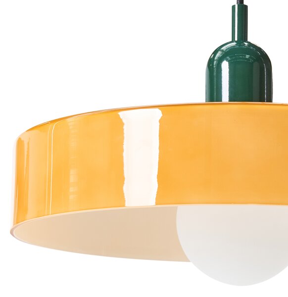 Závěsná lampa PAALA Sklo Oranžová