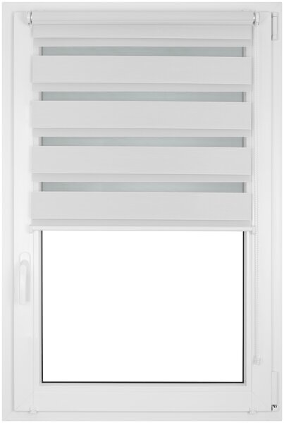 Dekodum Zatemňovací roleta den a noc Platinová 40x150 cm