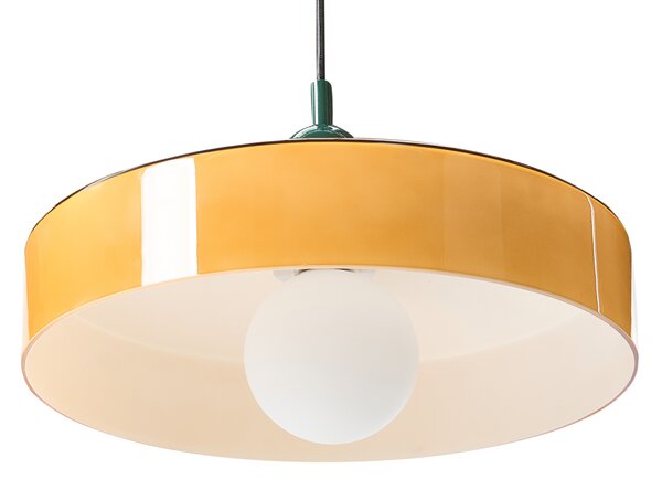 Závěsná lampa PAALA Sklo Oranžová