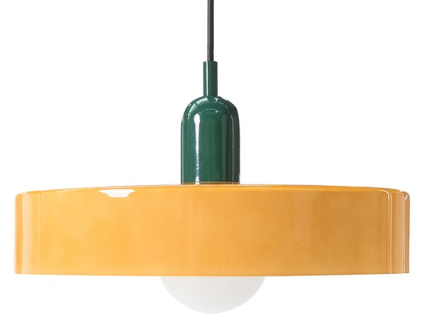 Závěsná lampa PAALA Sklo Oranžová