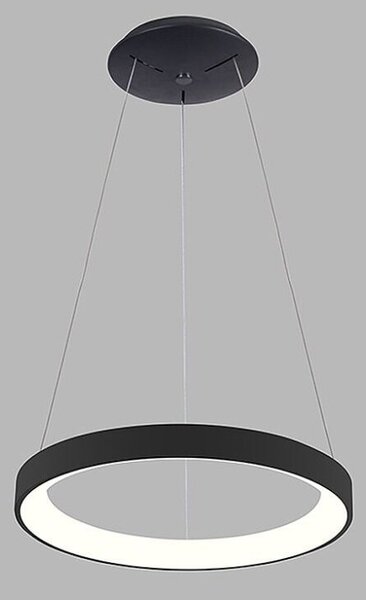 LED2 3271853 BELLA SLIM P závěsné svítidlo LED D480mm 38W/2660lm 3000K/4000K černá