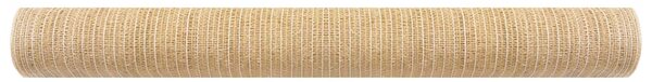 Stínící tkanina béžová 1 x 25 m HDPE 75 g/m² 149426