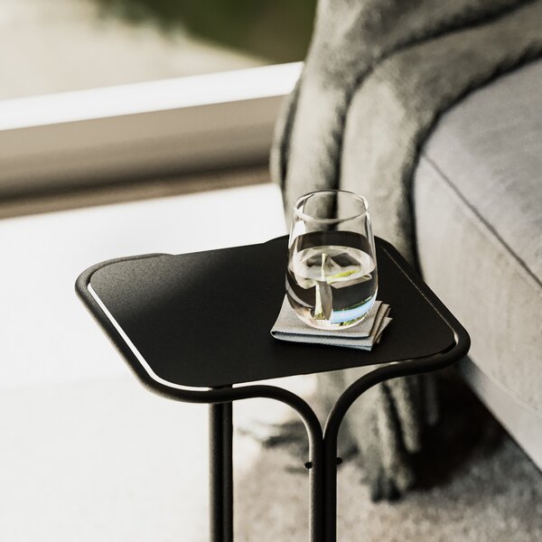 Kalune Design Odkládací stolek Shb-001-B černý