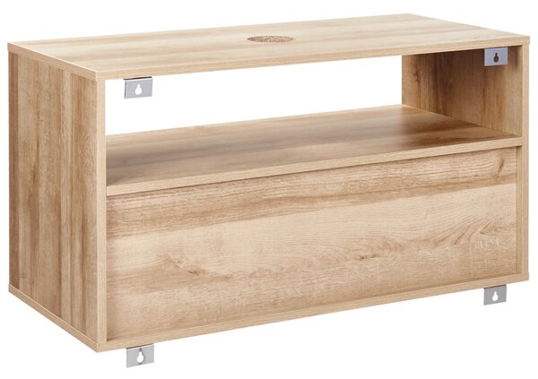 Nástěnná skříňka pod umyvadlo ROSELL 86 cm Světle hnědá