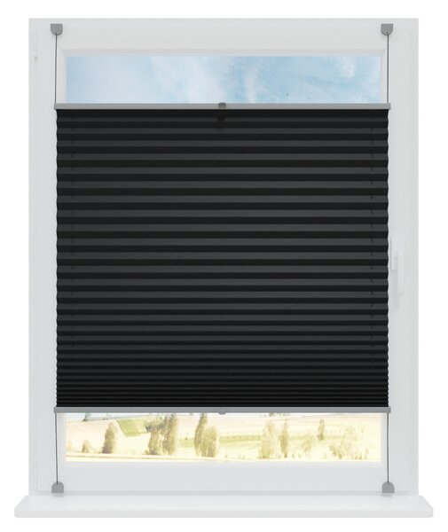 Plisa Termoizolaèní plisovaná roleta Black Silver 40 cm x volitelná výška