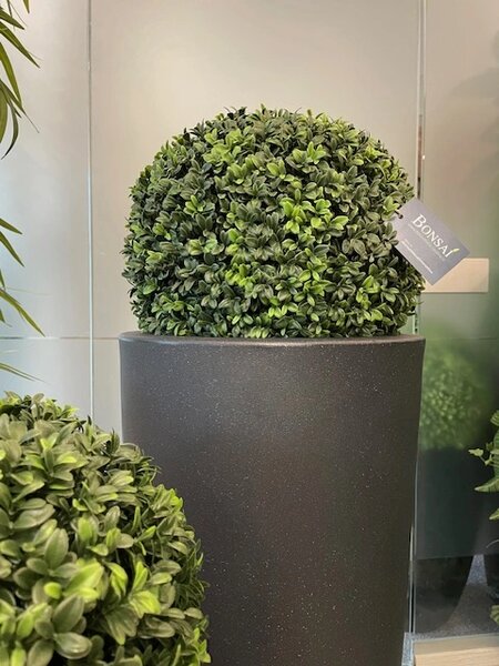 Umělý buxus kulatý 38 cm s UV ochranou – dekorace pro exteriér - 31 - 50 cm - 31 do 50cm