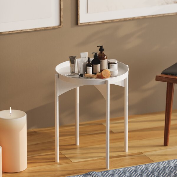 Kalune Design Odkládací stolek Shb-002-C bílý