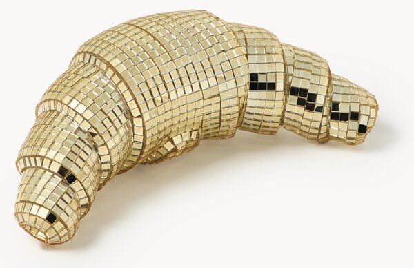 Třpytivá dekorace Disco Croissant