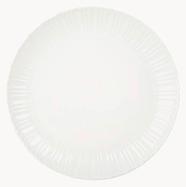 Sada porcelánových servírovacích talířů Flora, 6 dílů