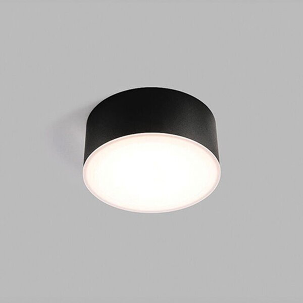 LED2 1010153 BUTTON II stropní svítidlo LED D150mm 6-12W/600-1200lm 3000K/4000K černá