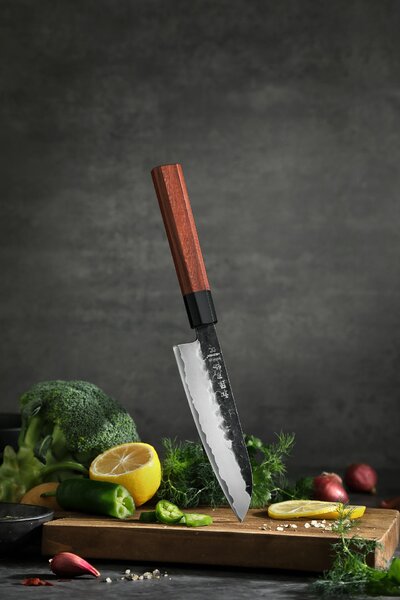 XinZuo Santoku nůž HEZHEN PM8S 5,5"