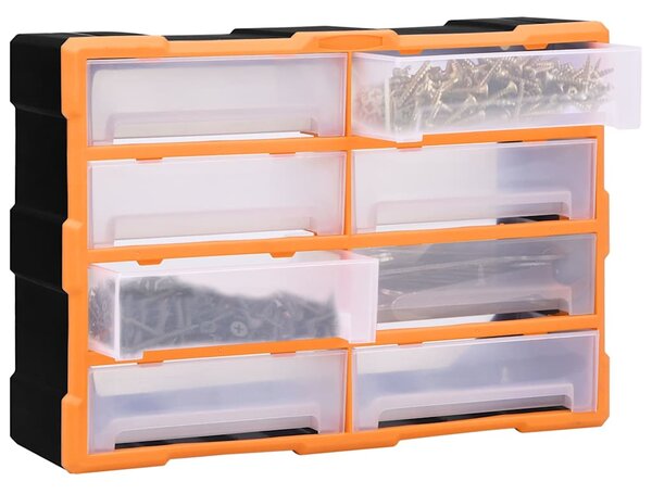 Organizér s 8 velkými zásuvkami 52 x 16 x 37 cm 149599