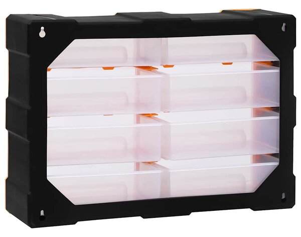 Organizér s 8 velkými zásuvkami 52 x 16 x 37 cm 149599