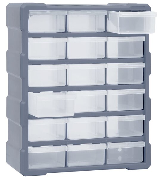 Organizér s 18 středně velkými zásuvkami 38 x 16 x 47 cm 149598