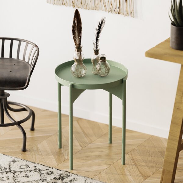 Kalune Design Odkládací stolek Shb-002-E zelený