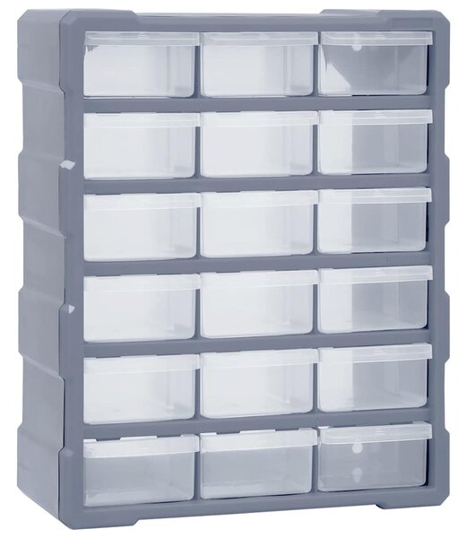 Organizér s 18 středně velkými zásuvkami 38 x 16 x 47 cm 149598
