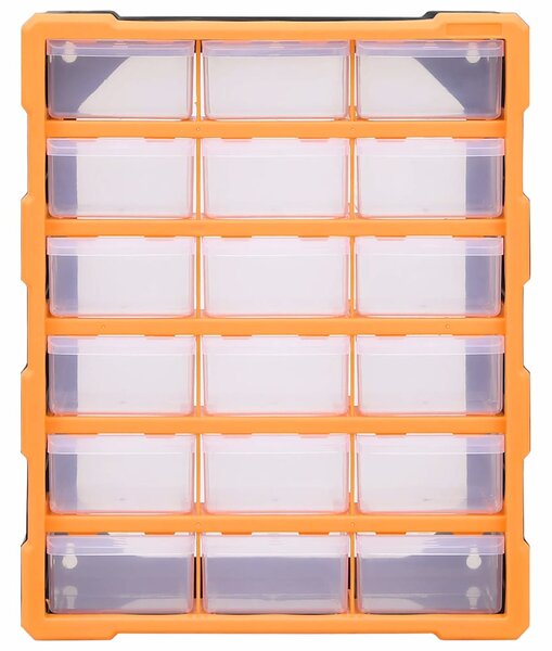 Organizér s 18 středně velkými zásuvkami 38 x 16 x 47 cm 149597