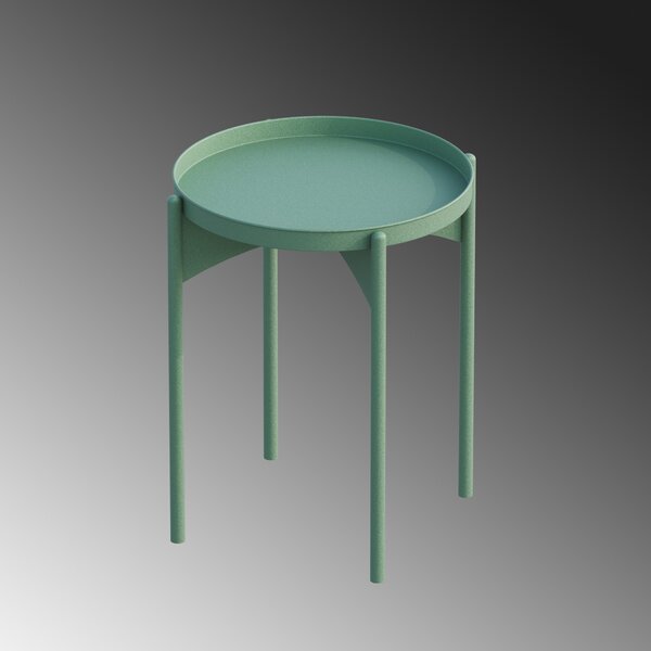 Kalune Design Odkládací stolek Shb-002-E zelený