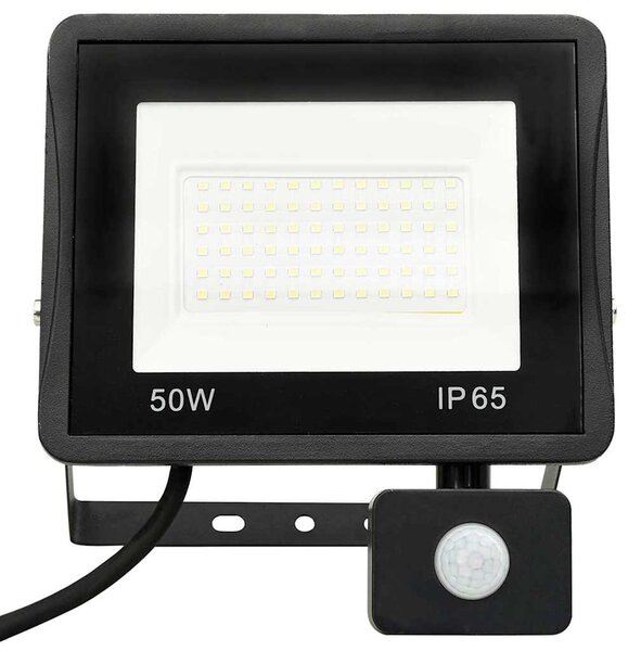 LED reflektor se senzorem 50 W teplé bílé světlo 149626