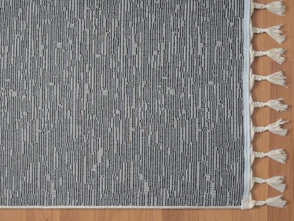 My Flair, Kusový koberec Moroccan Spirit schwarz, 100x200, černobílá, ložnice