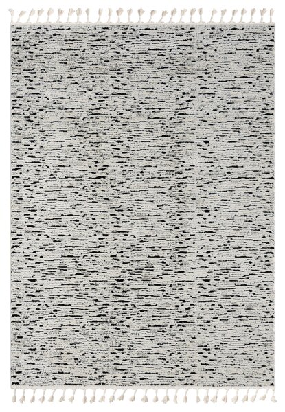 My Flair, Kusový koberec Moroccan Spirit schwarz, 100x200, černobílá, ložnice