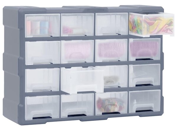 Organizér se 16 středními zásuvkami 52 x 16 x 37 cm 149602