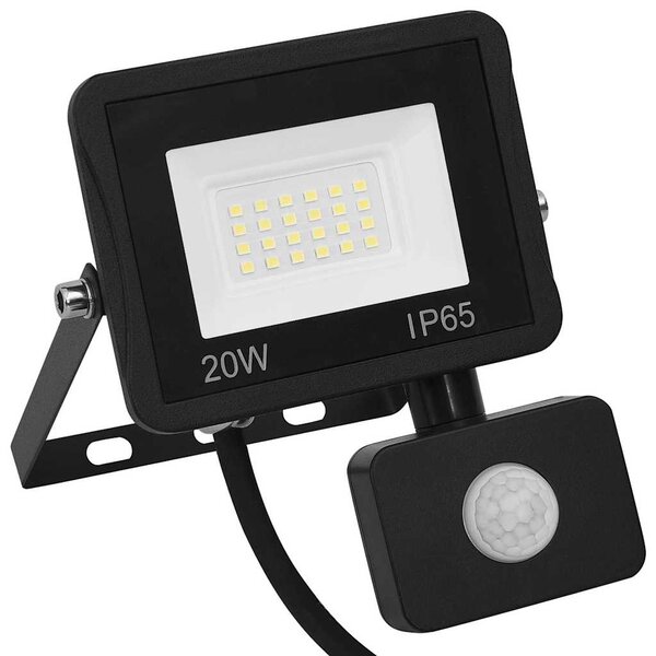 LED reflektor se senzorem 20 W teplé bílé světlo 149624