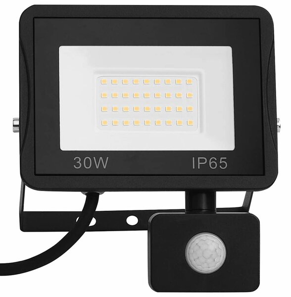 LED reflektor se senzorem 30 W studené bílé světlo 149630