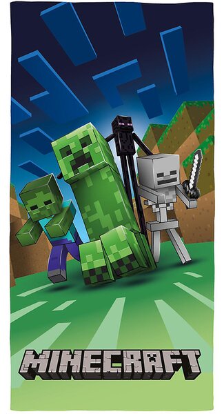 Halantex Dětská osuška MINECRAFT 206 70x140 cm
